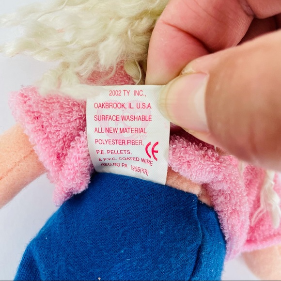 Sweet Sally 8" Plush Toy Ty Beanie Boppers - Picture 5 of 7